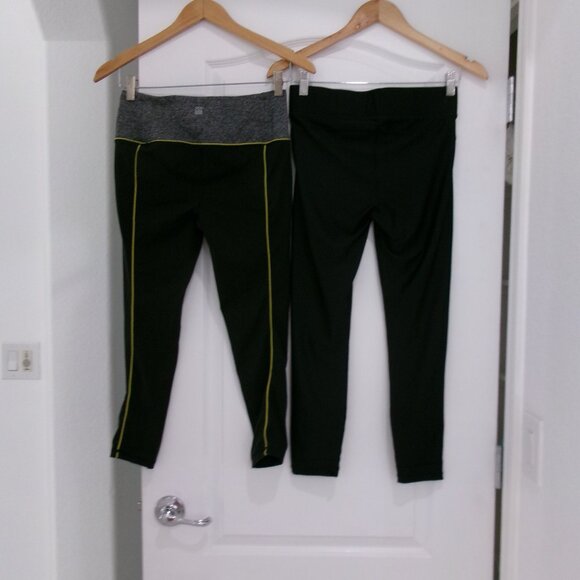 Lot 2 Pair Pants Under Armour Heat Gear Compression Victoria's Secret Knockout S - Picture 4 of 8